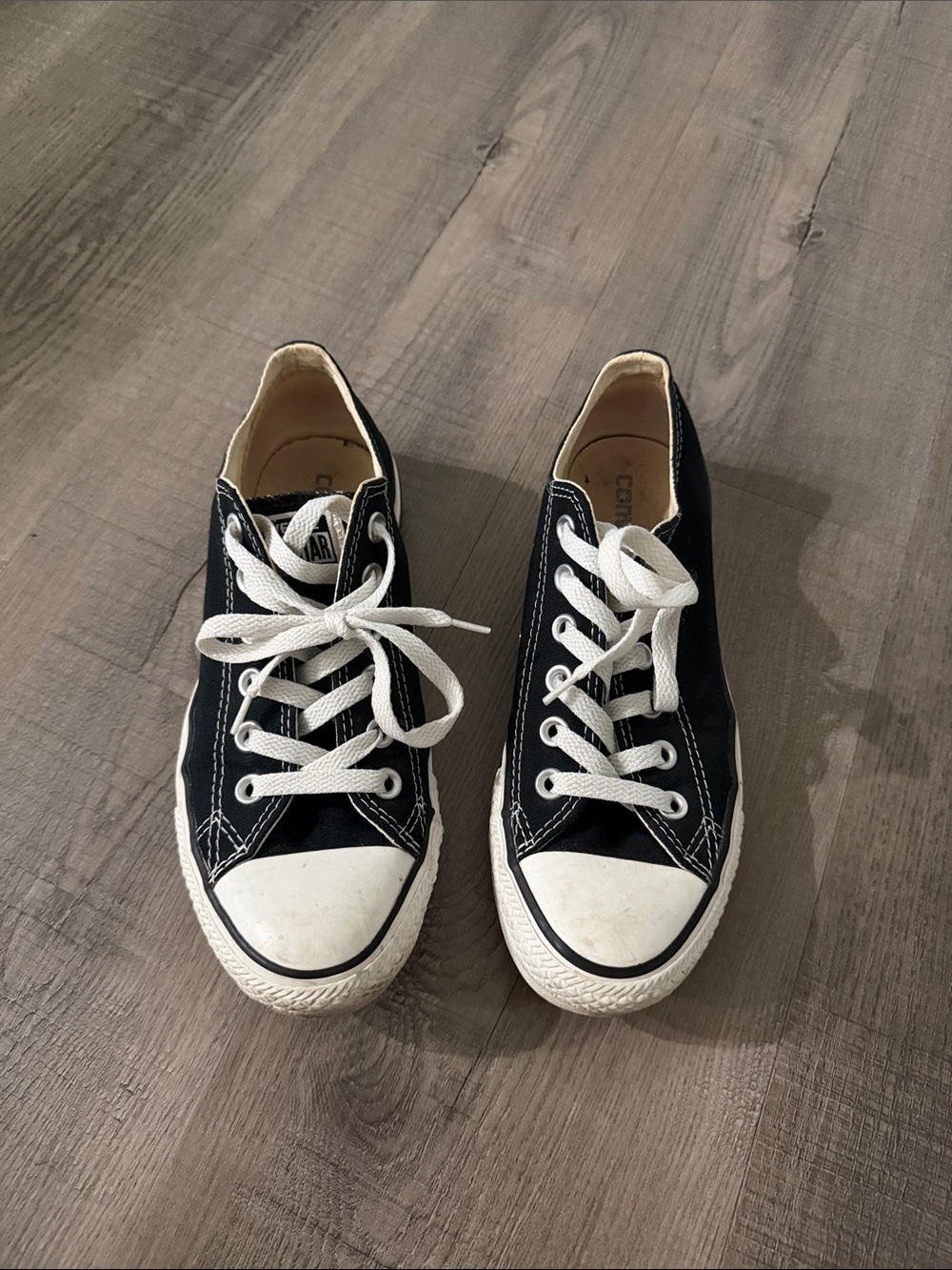 Classic Black Low-Top converse Canvas Sneakers